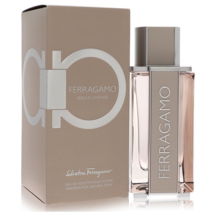 salvatore ferragamo bright leather by salvatore ferragamo eau de toilette 3.4 oz