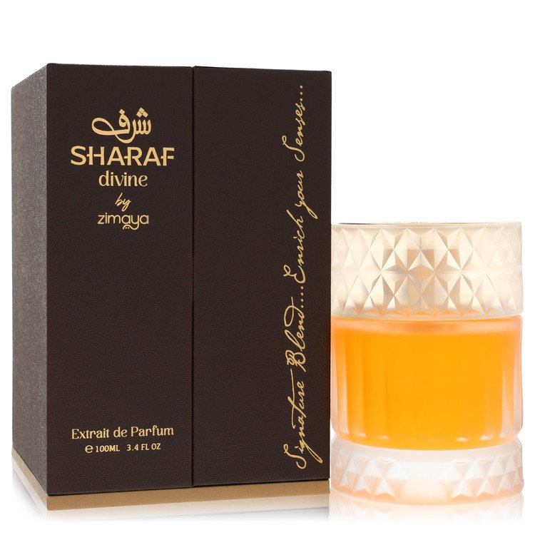 afnan zimaya sharaf divine by afnan extrait de parfum spray (unisex) 3.4 oz