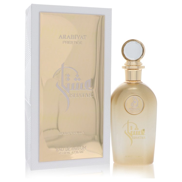 arabiyat prestige amber vanilla by arabiyat prestige eau de parfum spray (unisex) 3.7 oz