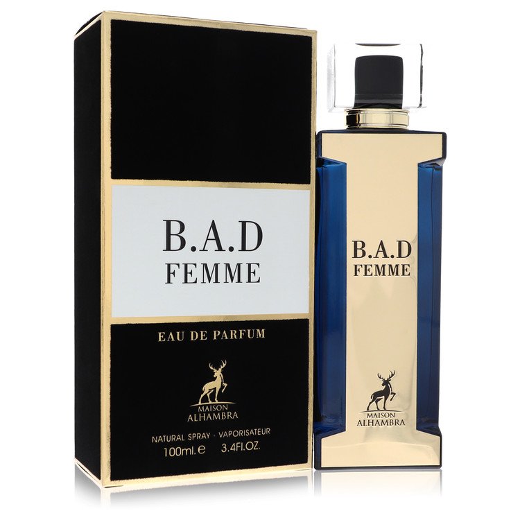 b.a.d femme by maison alhambra eau de parfum spray 3.4 oz