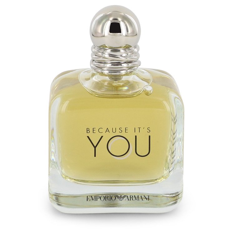 because it\'s you by giorgio armani eau de parfum spray (tester) 3.4 oz