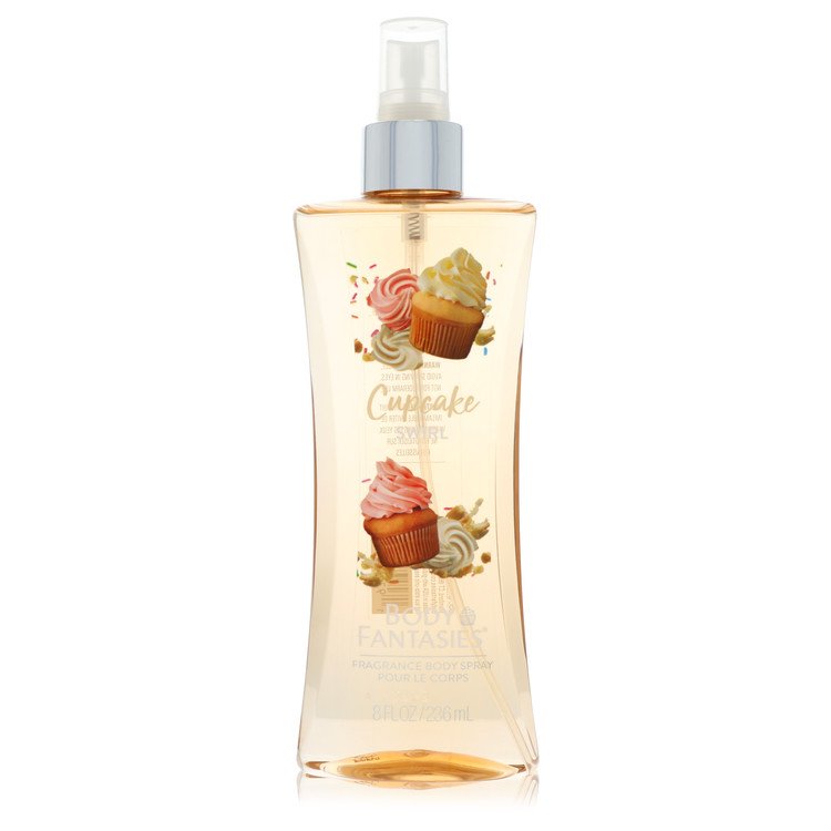 body fantasies signature cupcake swirl by parfums de coeur body spray 8 oz