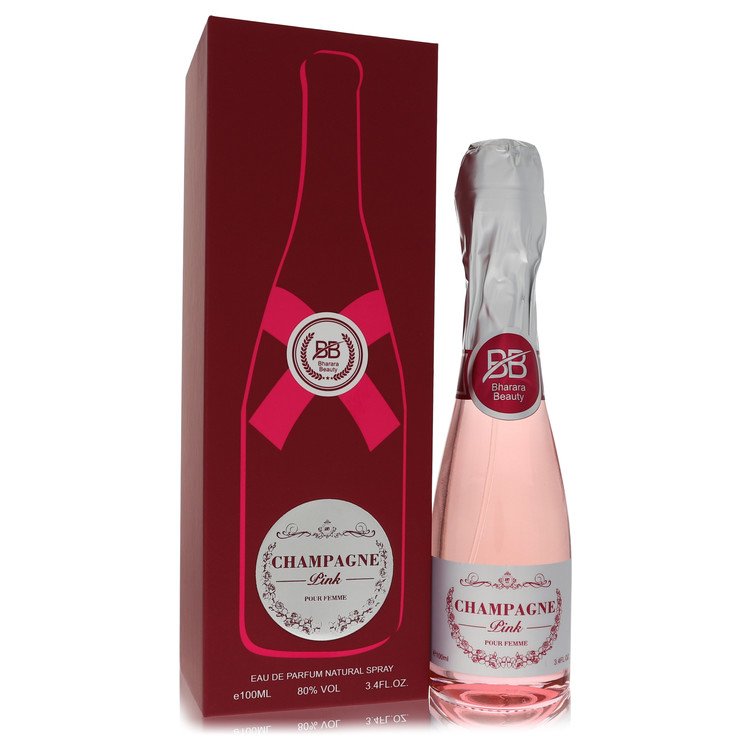 champagne pink by bharara beauty eau de parfum spray 4.2 oz