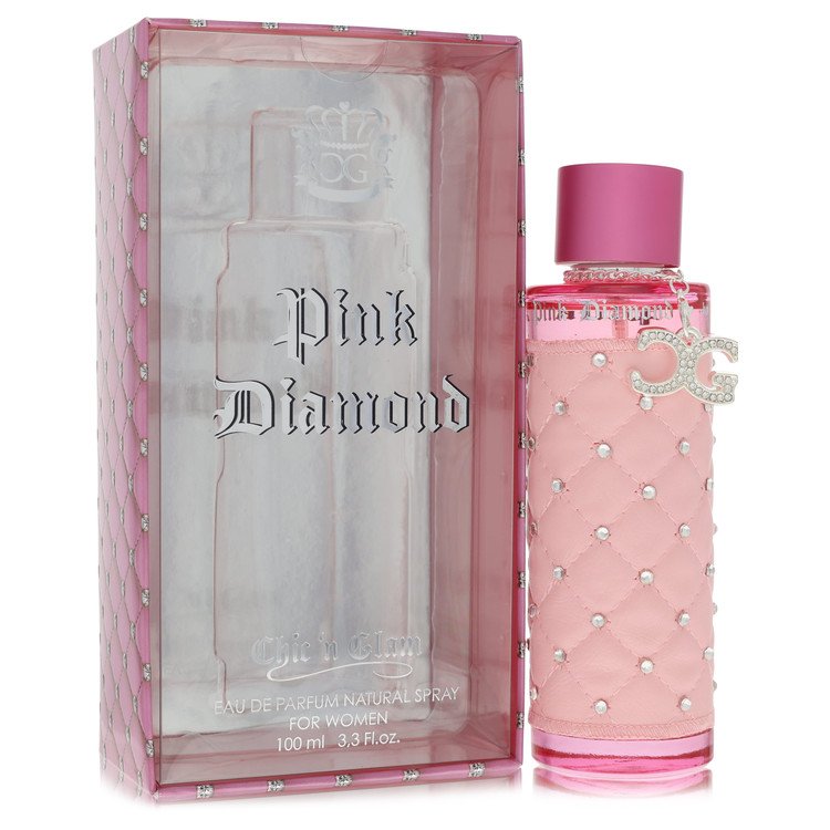 chic 'n glam pink diamond by chic 'n glam eau de parfum spray 3.3 oz