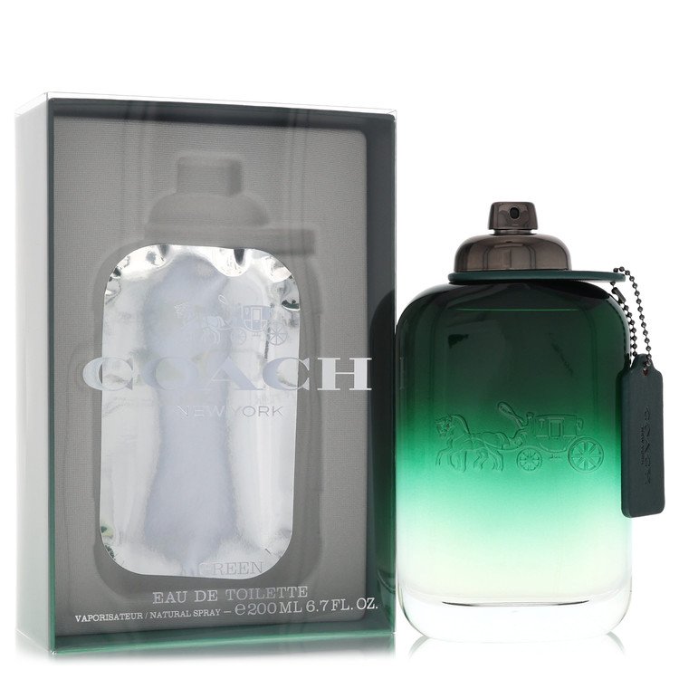 coach green by coach eau de toilette spray 6.7 oz