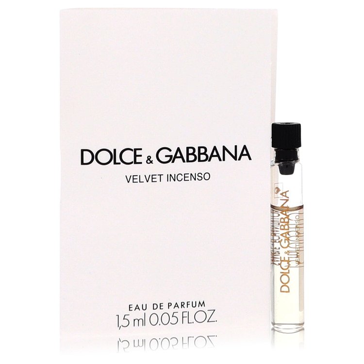 dolce & gabbana velvet incenso by dolce & gabbana vial (sample) .05 oz