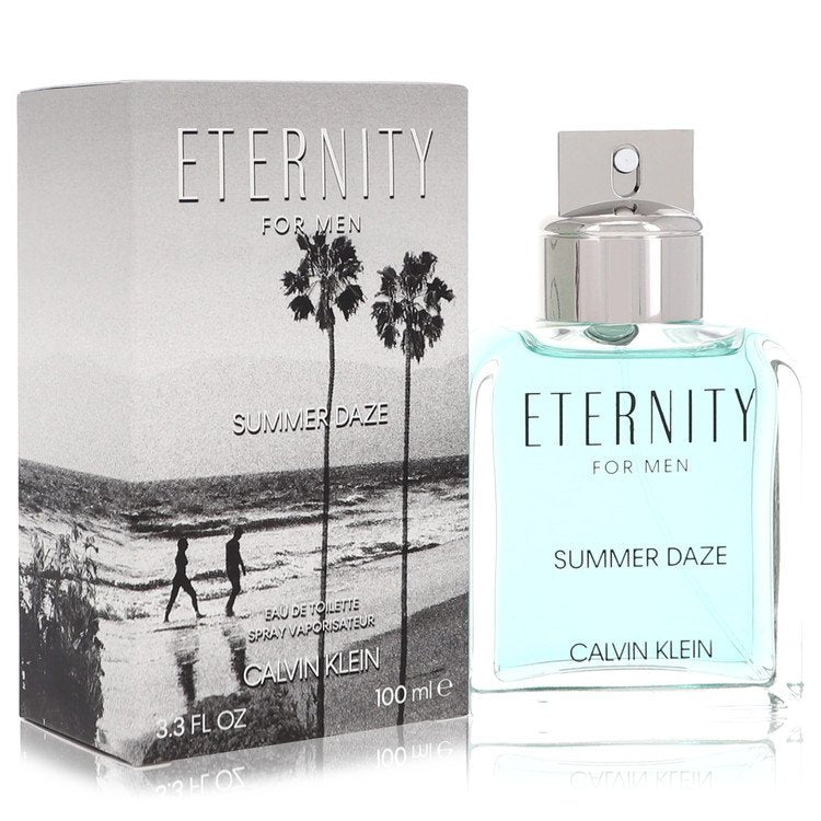 eternity summer daze by calvin klein eau de toilette spray 3.3 oz