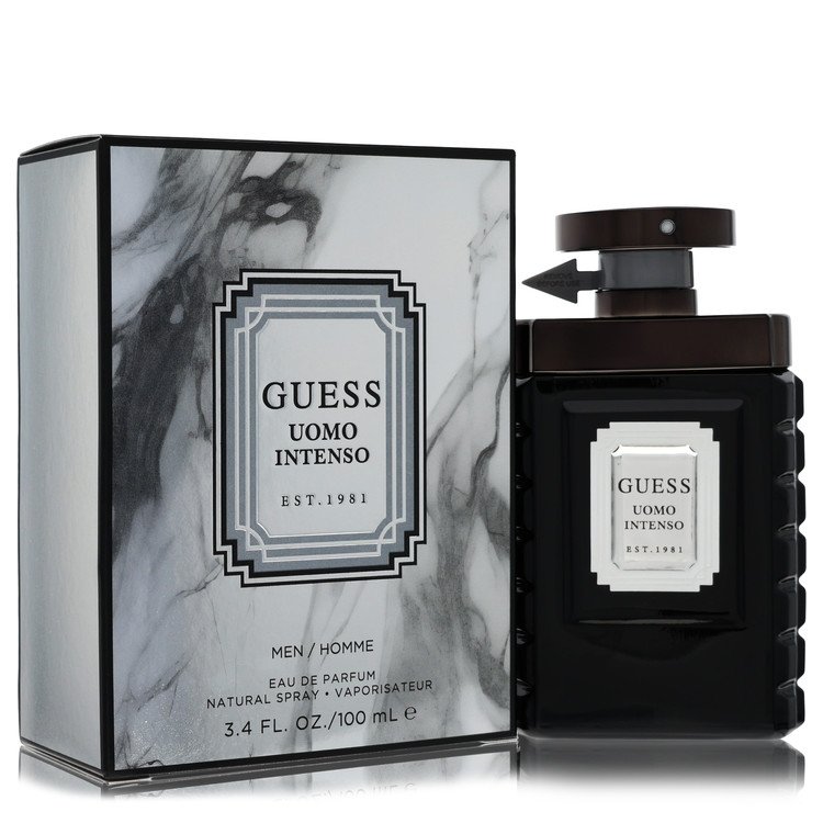 guess uomo intenso by guess eau de parfum spray 3.4 oz