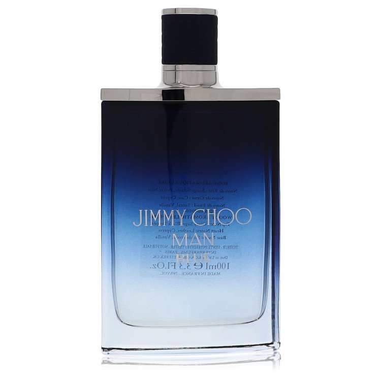 jimmy choo man blue by jimmy choo eau de toilette spray (tester) 3.3 oz
