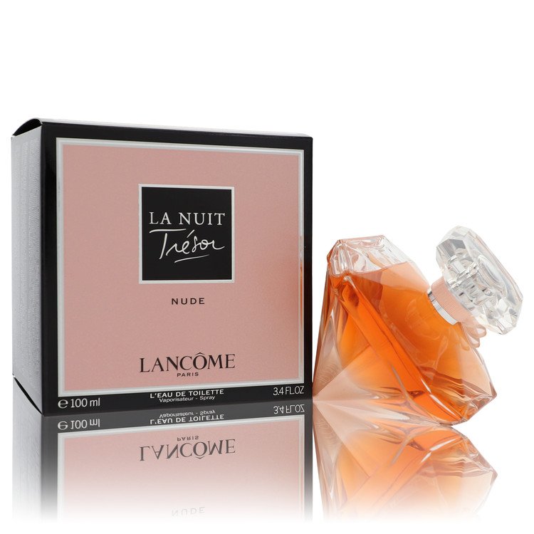 la nuit tresor nude by lancome eau de toilette spray 3.4 oz