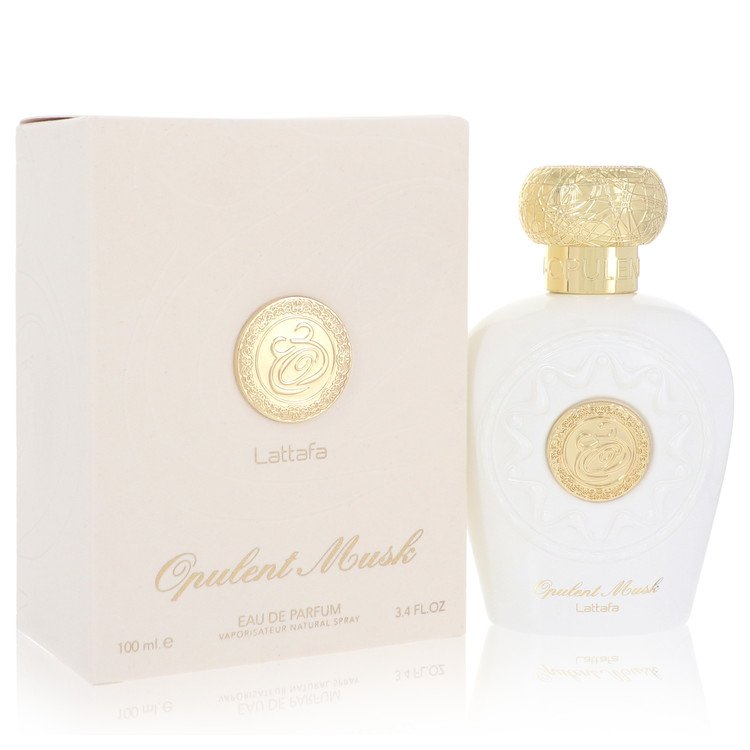 lattafa opulent musk by lattafa eau de parfum spray (unisex) 3.4 oz