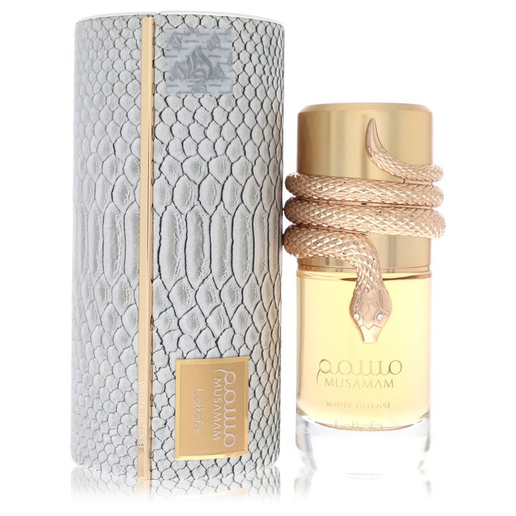 lattafa musamam white intense by lattafa eau de parfum spray (unisex) 3.4 oz