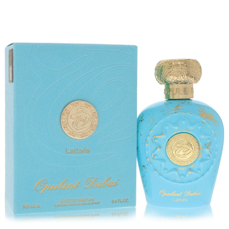 lattafa opulent dubai by lattafa eau de parfum spray (unisex) 3.4 oz