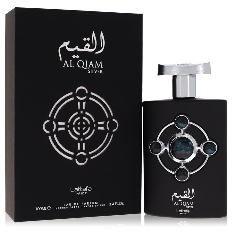 lattafa pride al qiam silver by lattafa eau de parfum spray (unisex) 3.4 oz