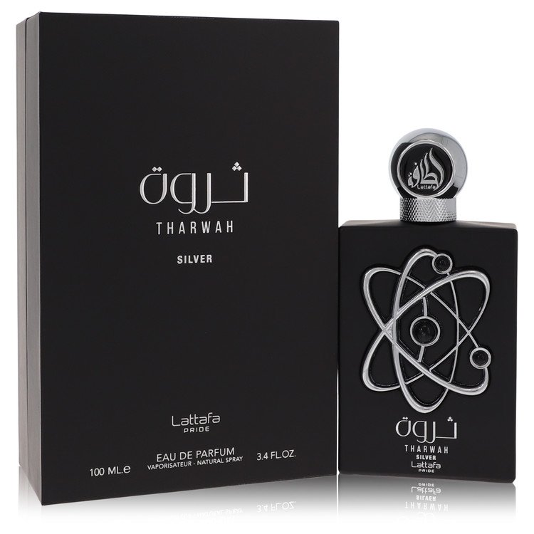 lattafa pride tharwah silver by lattafa eau de parfum spray 3.4 oz