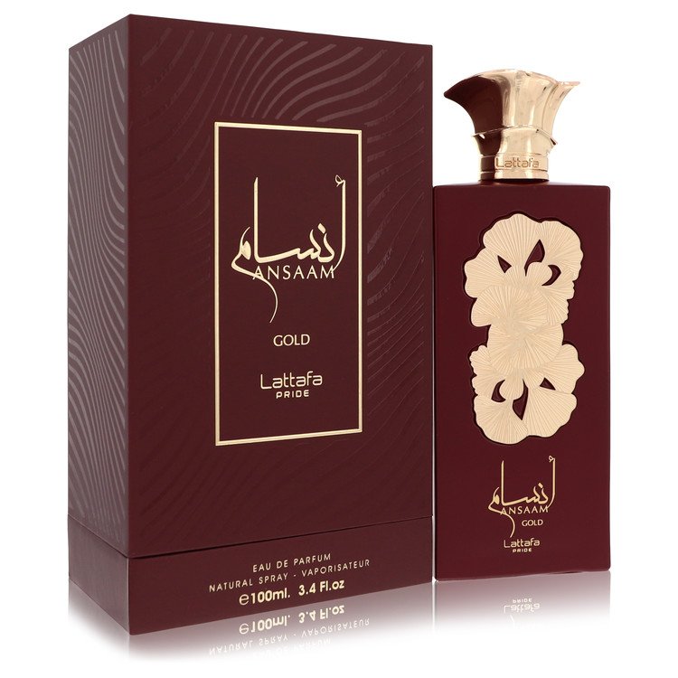 lattafa pride ansaam gold by lattafa eau de parfum spray (unisex) 3.4 oz
