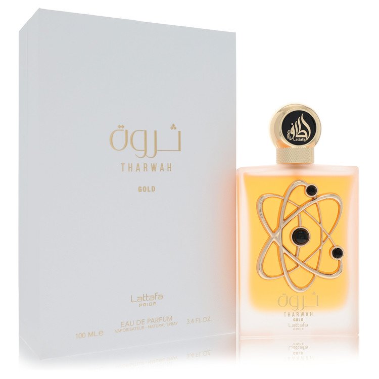 lattafa pride tharwah gold by lattafa eau de parfum spray 3.4 oz