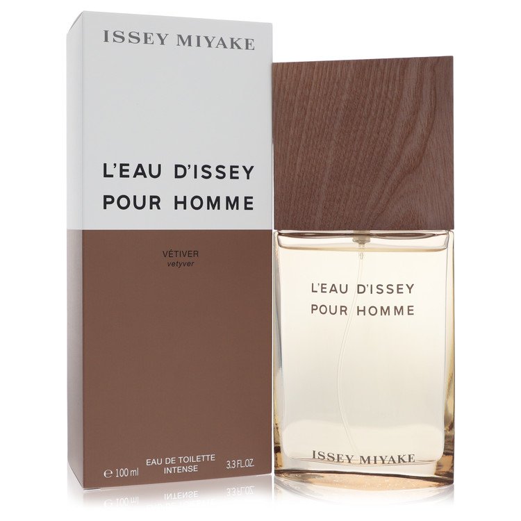 l\'eau d\'issey pour homme vetiver by issey miyake eau de toilette intense spray 3.3 oz