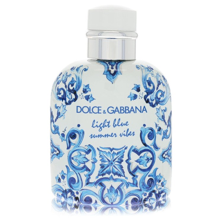 light blue summer vibes by dolce & gabbana eau de toilette spray (tester) 4.2 oz