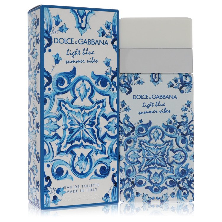 light blue summer vibes by dolce & gabbana eau de toilette spray 3.4 oz