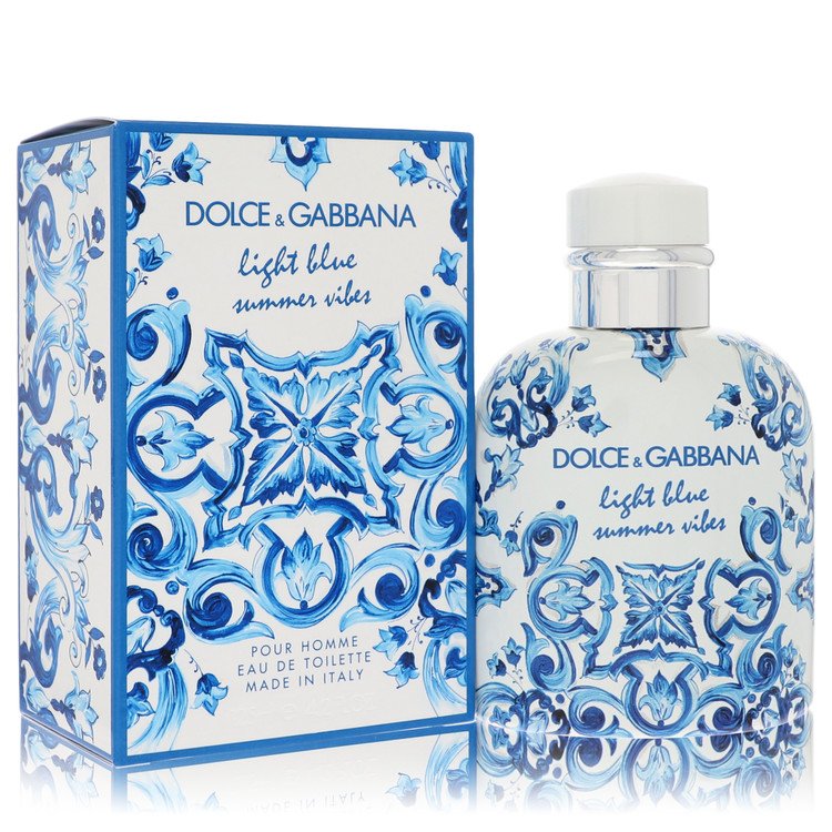 light blue summer vibes by dolce & gabbana eau de toilette spray 4.2 oz