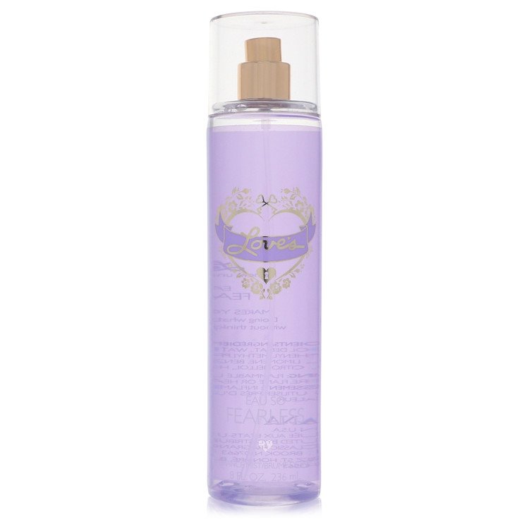 love\'s eau so fearless by dana body mist spray 8 oz