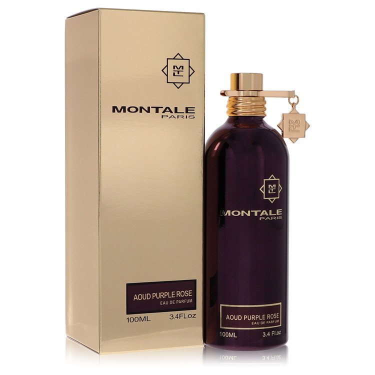 montale aoud purple rose by montale eau de parfum spray (unisex) 3.4 oz