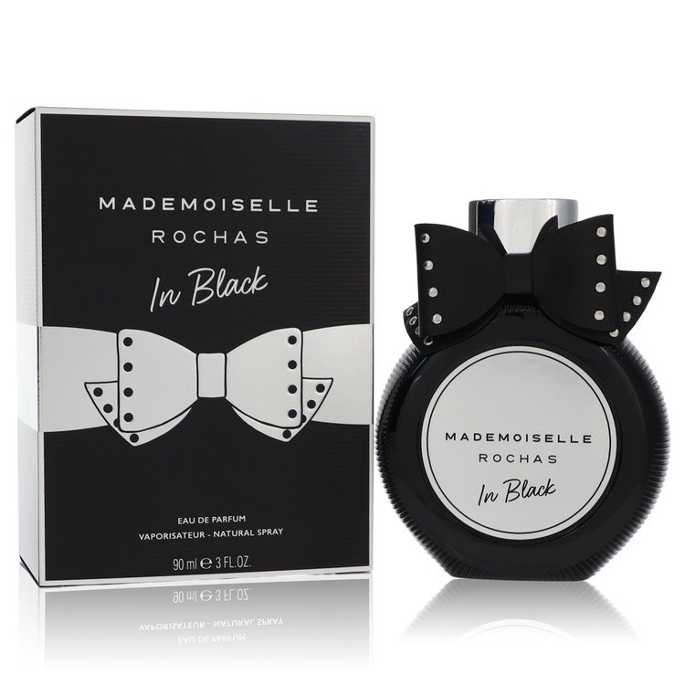 mademoiselle rochas in black by rochas eau de parfum spray 3 oz