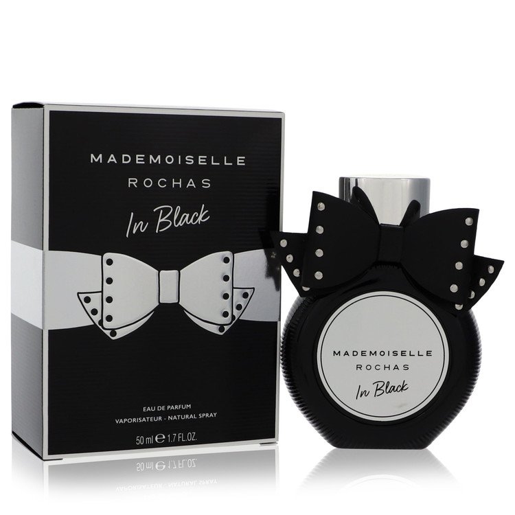 mademoiselle rochas in black by rochas eau de parfum spray 1.7 oz