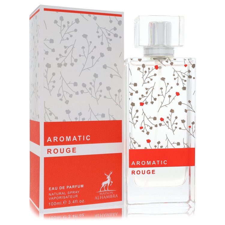 maison alhambra aromatic rouge by maison alhambra eau de parfum spray 3.4 oz