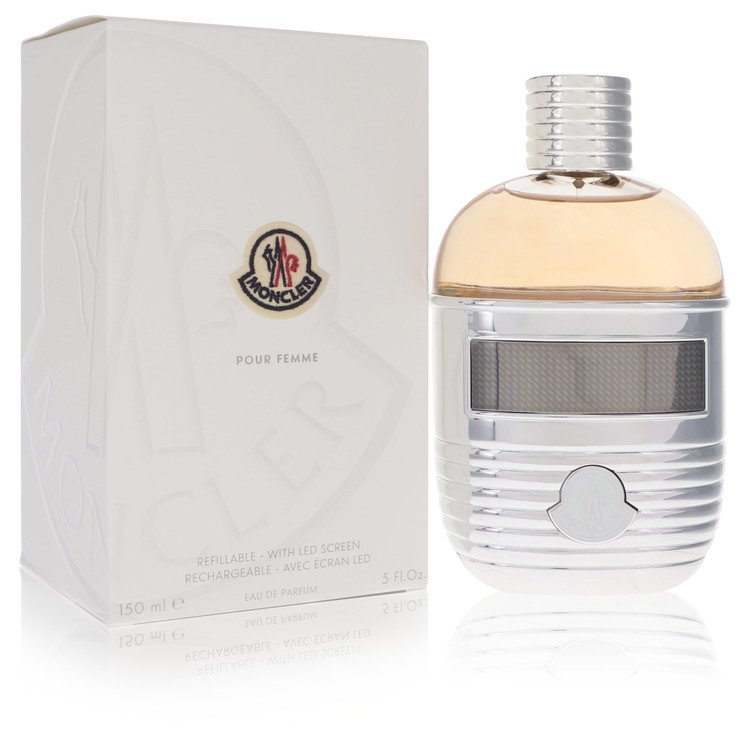 moncler perfume eau de parfum spray (refillable + led screen) 5 oz