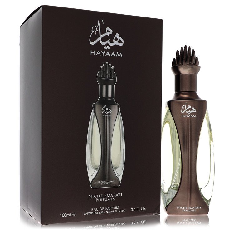 niche emarati hayaam by lattafa eau de parfum spray (unisex) 3.4 oz