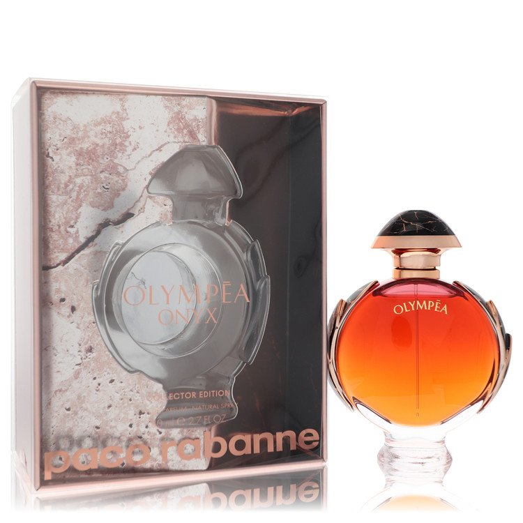 olympea onyx by paco rabanne eau de parfum spray collector edition 2.7 oz