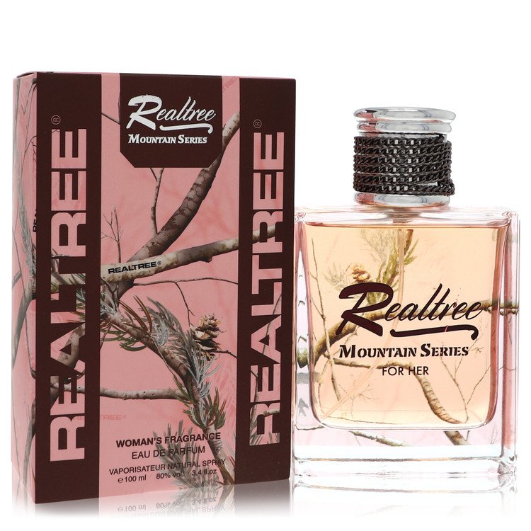 realtree mountain series by jordan outdoor eau de parfum spray 3.4 oz