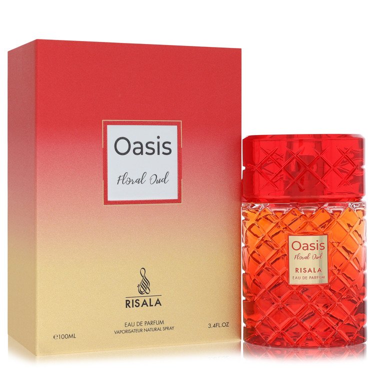 risala oasis floral oud by risala eau de parfum spray 3.4 oz