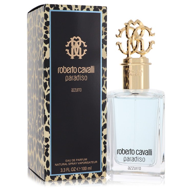 roberto cavalli paradiso azzurro by roberto cavalli eau de parfum spray 3.3 oz