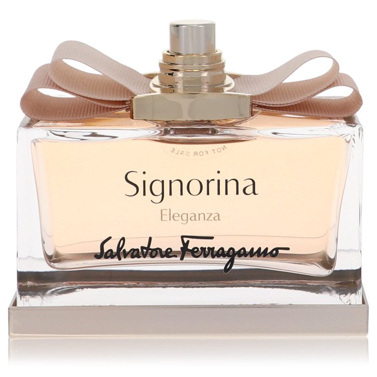 signorina eleganza by salvatore ferragamo eau de parfum spray (tester) 3.4 oz