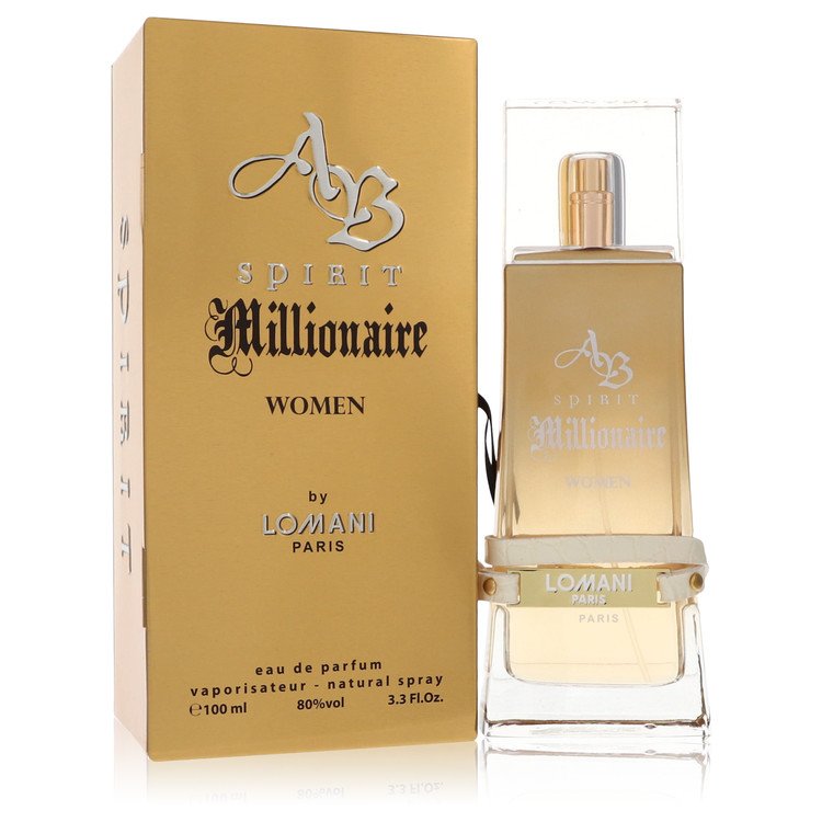 spirit millionaire by lomani eau de parfum spray 3.3 oz