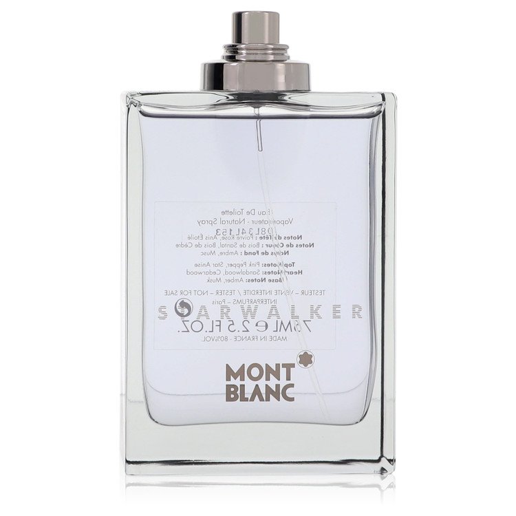 starwalker by mont blanc eau de toilette spray (tester) 2.5 oz