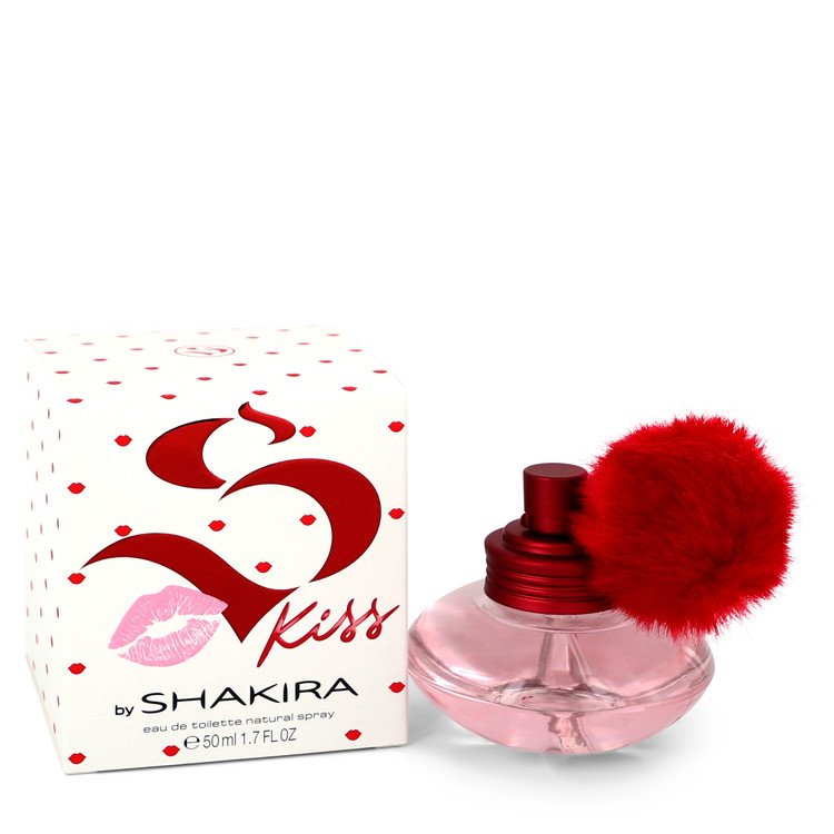 shakira s kiss by shakira eau de toilette spray 1.7 oz