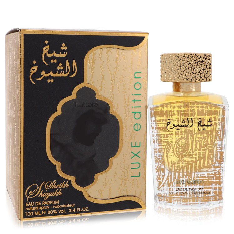 sheikh al shuyukh luxe edition by lattafa eau de parfum spray 3.4 oz