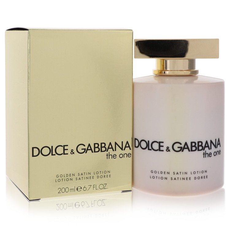the one by dolce & gabbana golden satin lotion 6.7 oz