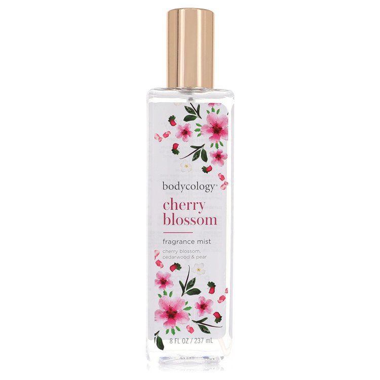 bodycology cherry blossom cedarwood and pear by bodycology fragrance mist spray 8 oz