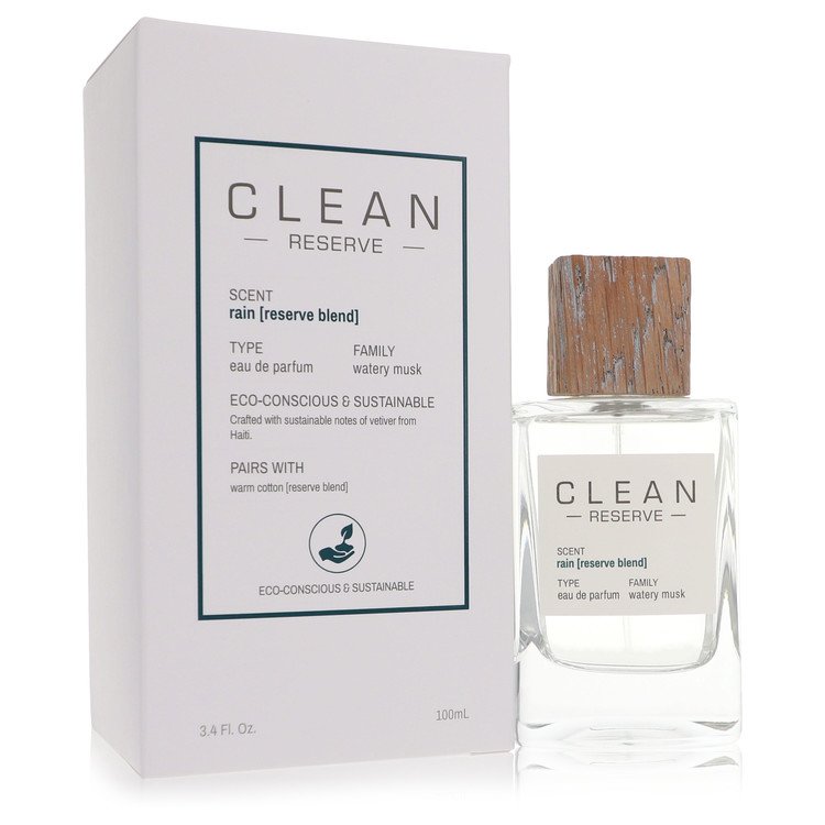 clean rain reserve blend by clean eau de parfum spray 3.4 oz