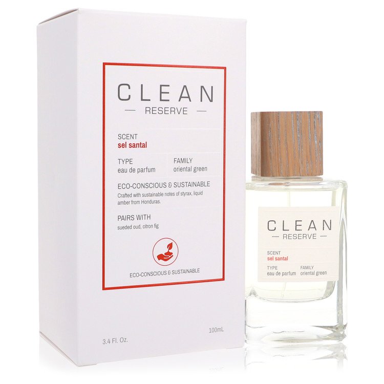 clean reserve sel santal by clean eau de parfum spray 3.4 oz