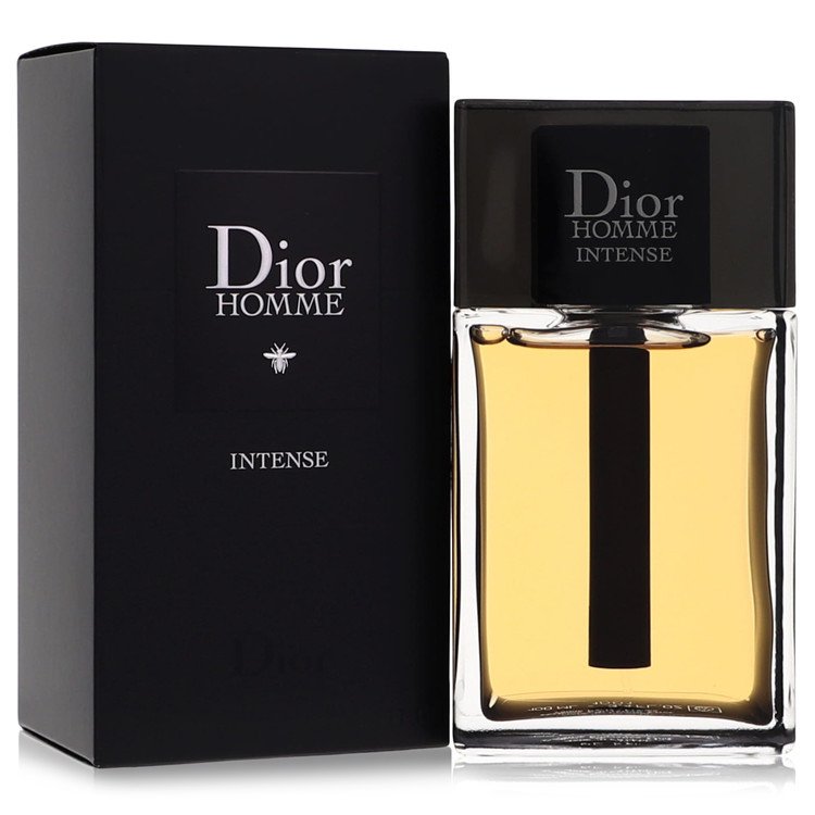 dior homme intense by christian dior eau de parfum spray (new packaging 2020) 3.4 oz