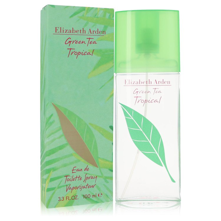 green tea tropical by elizabeth arden eau de toilette spray 3.3 oz