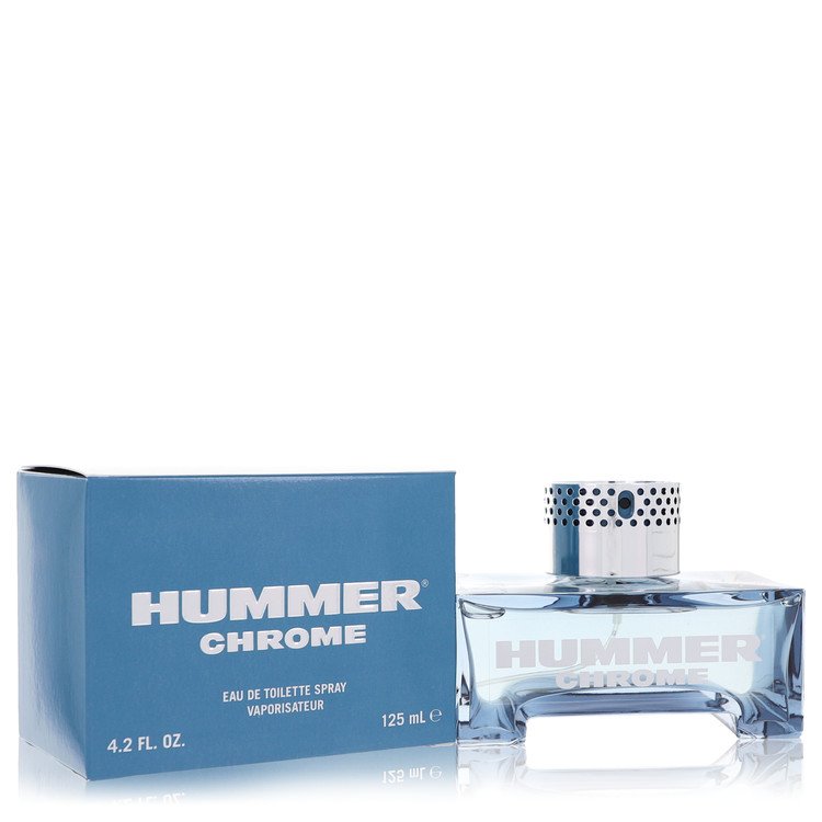 hummer chrome by hummer eau de toilette spray 4.2 oz