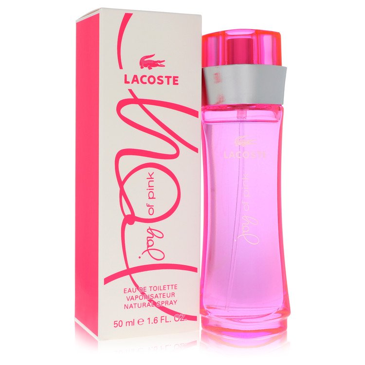 joy of pink by lacoste eau de toilette spray 1.7 oz