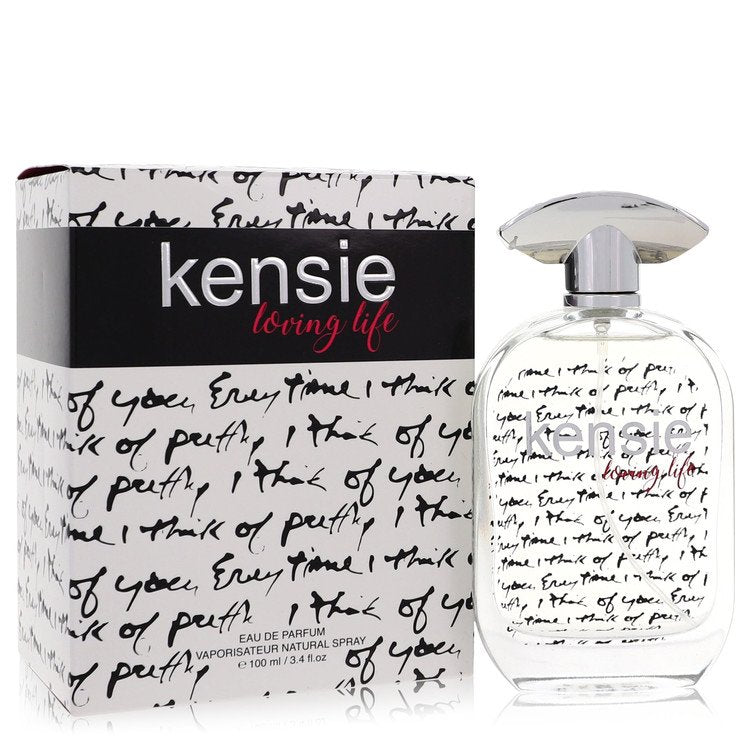 kensie loving life by kensie eau de parfum spray 3.4 oz